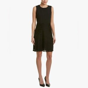 Nine West Women's Slvless Fit & Flare Dress